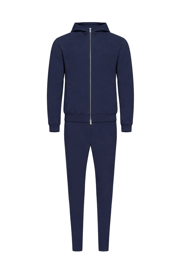 TECH SUIT À CAPUCHE — BLEU NUIT
