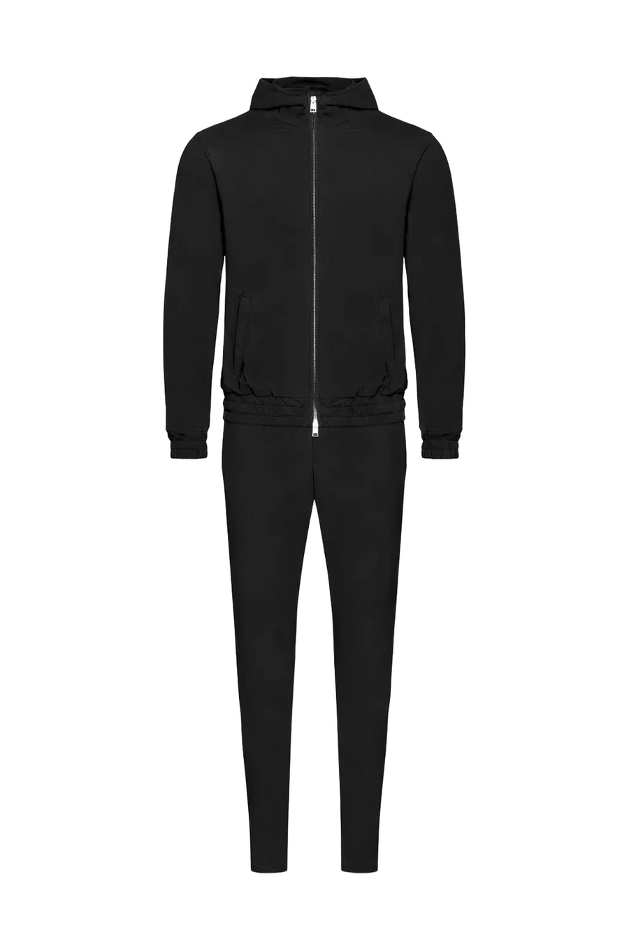 TECH SUIT À CAPUCHE — NOIR ONYX