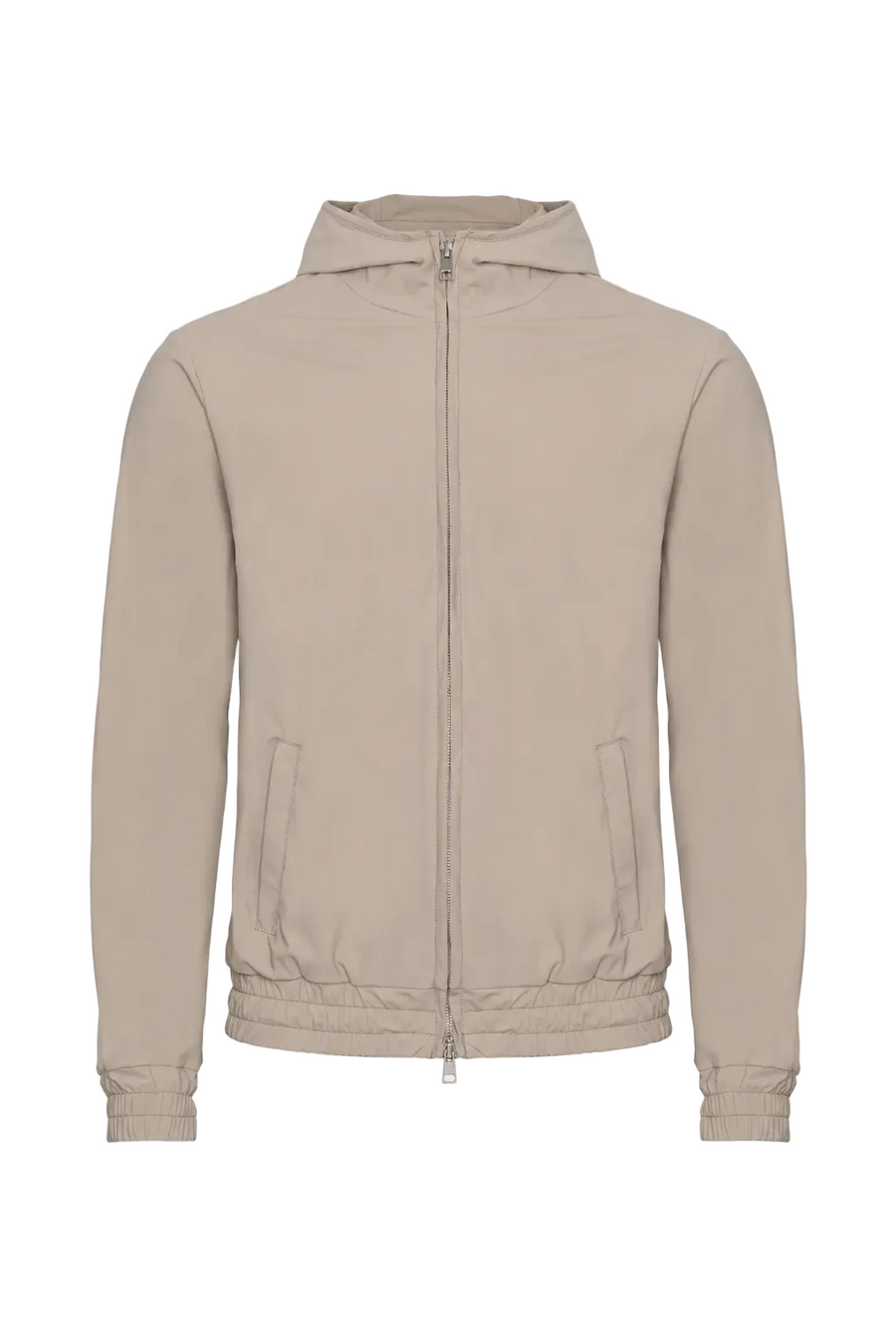 TECH JACKET À CAPUCHE — SABLE DORÉ