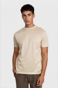 T-SHIRT ESSENTIEL — CAMEL