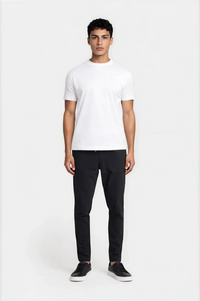 T-SHIRT ESSENTIEL — BLANC PUR