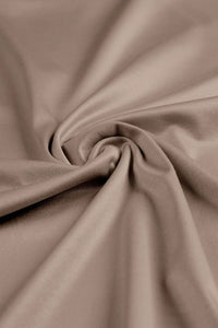 LONG SLEEVE POLO — TAUPE DÉSERT