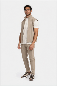 TECH GILET — TAUPE SABLE