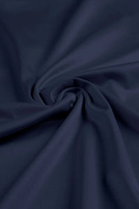 LONG SLEEVE POLO — BLEU NUIT