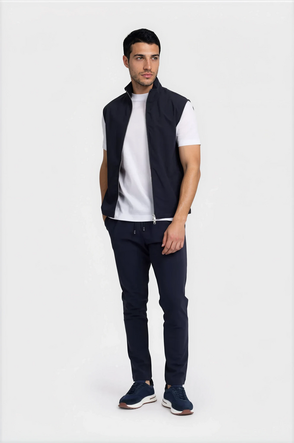 TECH GILET — BLEU NUIT