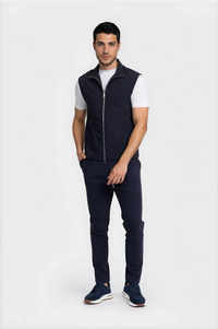 TECH GILET — BLEU NUIT