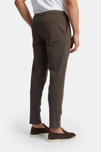 TAILORED PANT — MOKA PROFOND
