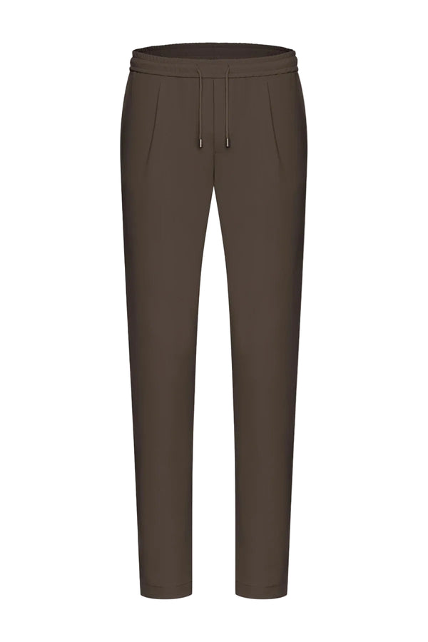 TAILORED PANT — MOKA PROFOND