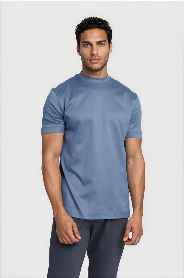 T-SHIRT ESSENTIEL — BLEU LAGON
