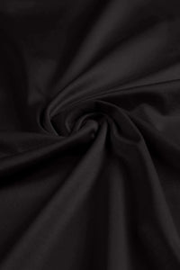 LONG SLEEVE POLO — NOIR ONYX