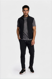 TECH GILET — NOIR ONYX