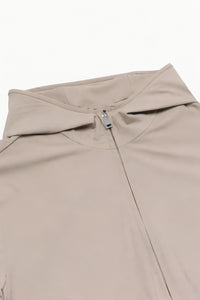 TECH JACKET À CAPUCHE — SABLE DORÉ