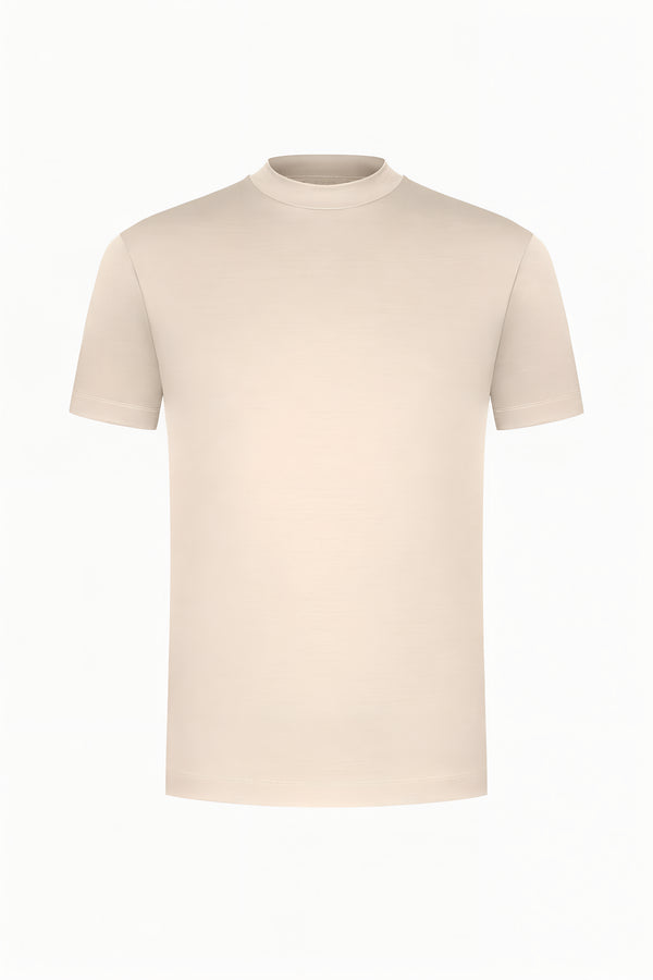 T-SHIRT ESSENTIEL — CAMEL