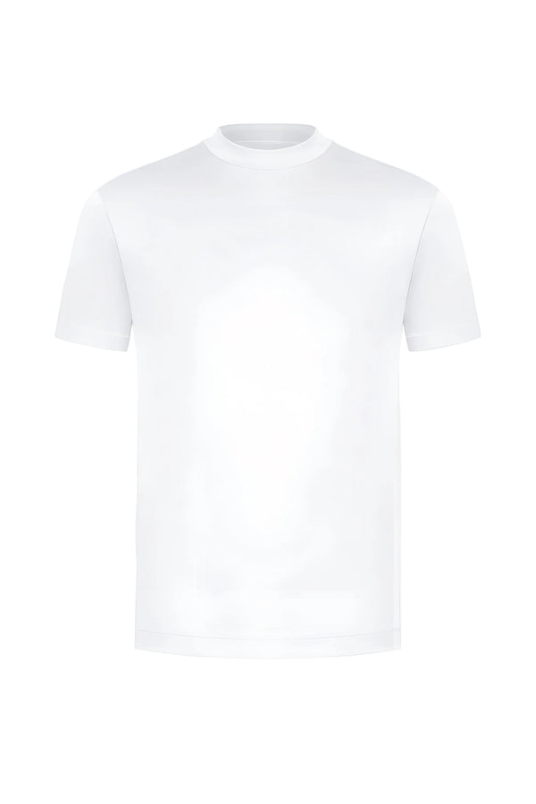 T-SHIRT ESSENTIEL — BLANC PUR