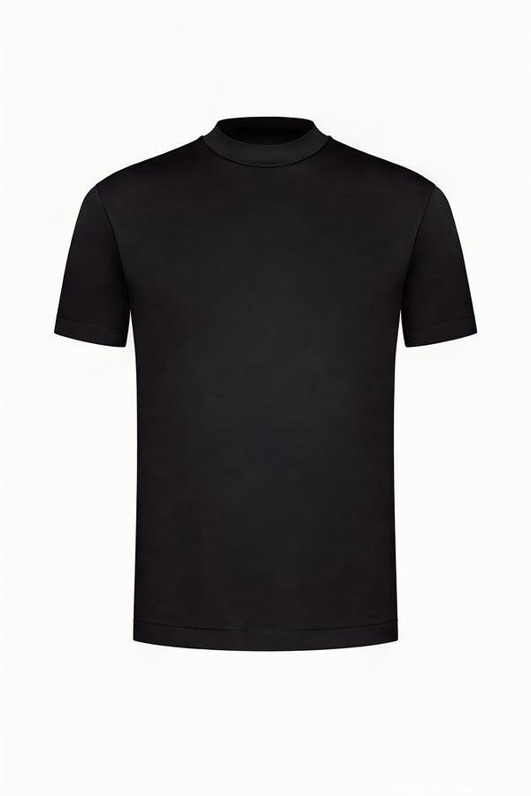 T-SHIRT ESSENTIEL — NOIR ONYX
