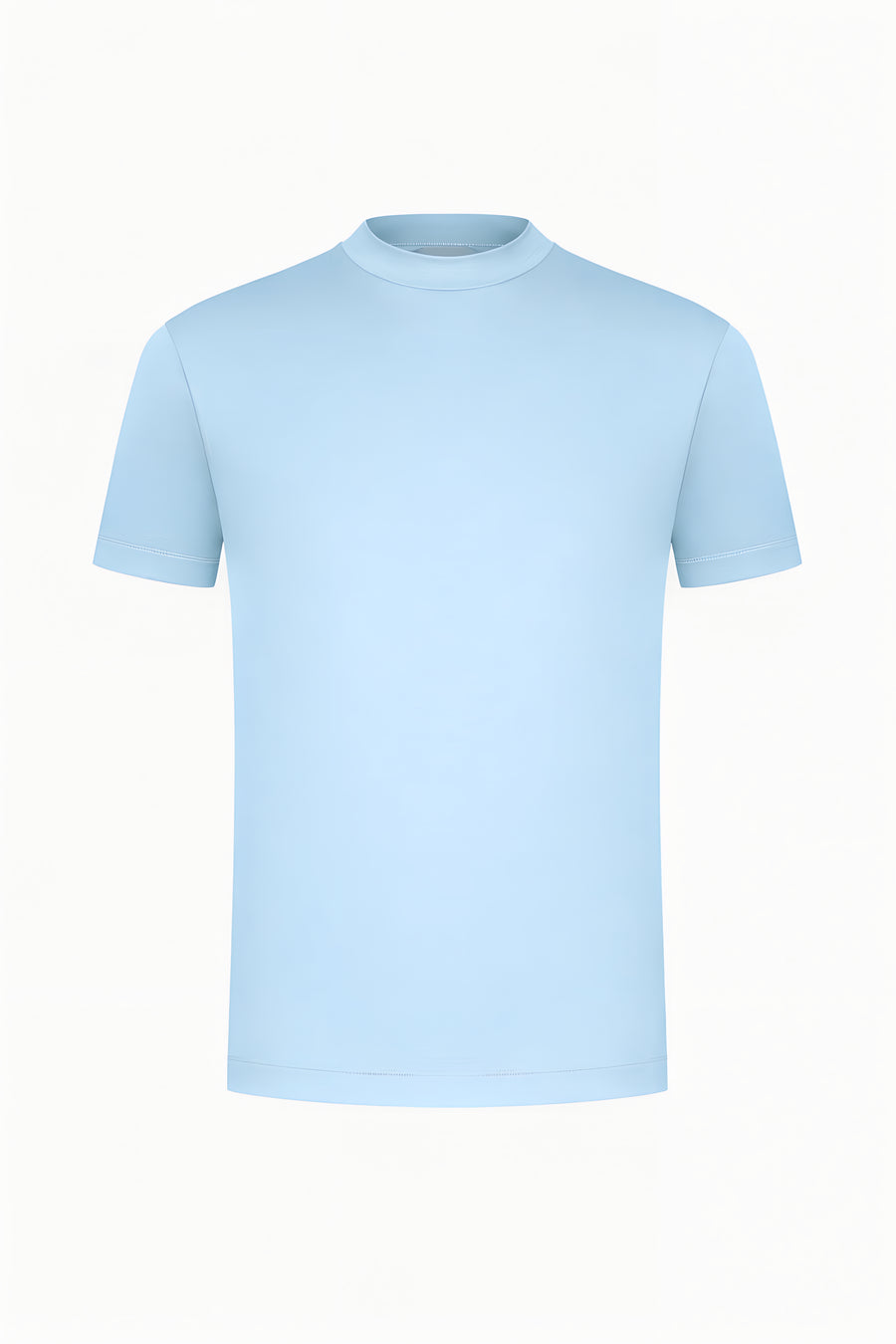 T-SHIRT ESSENTIEL — BLEU AZUR