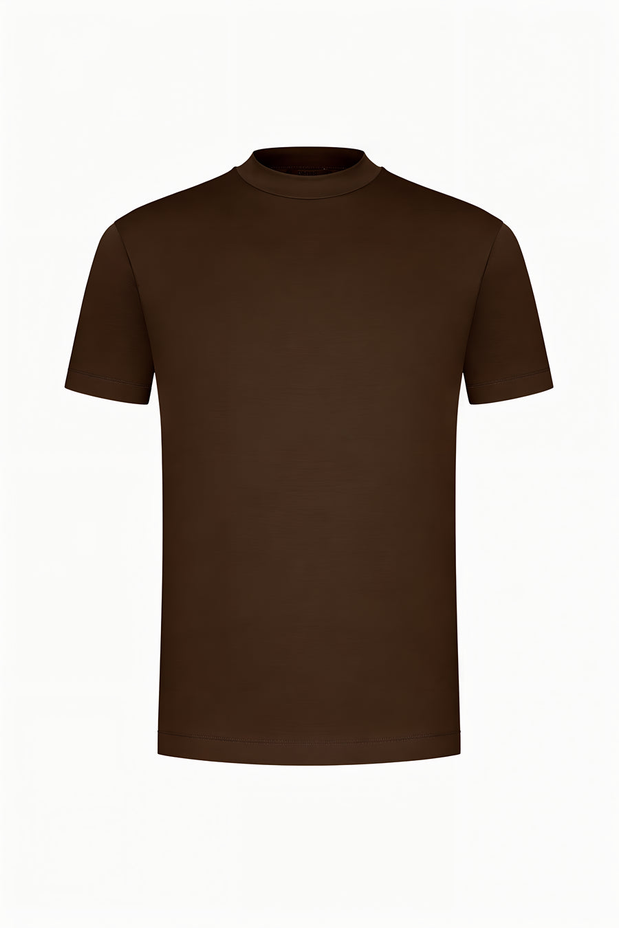T-SHIRT ESSENTIEL — BRUN CACAO