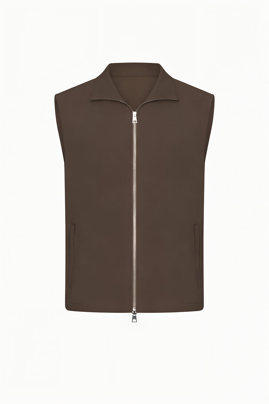 TECH GILET — MOKA PROFOND