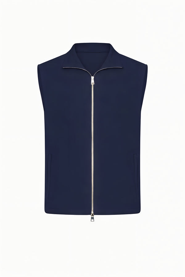TECH GILET — BLEU NUIT