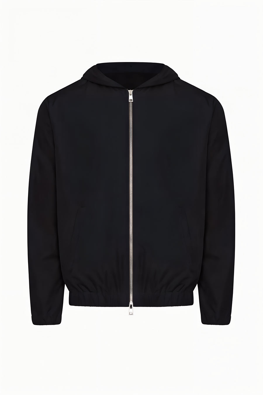 VESTE À CAPUCHE BLEND — NOIR ONYX